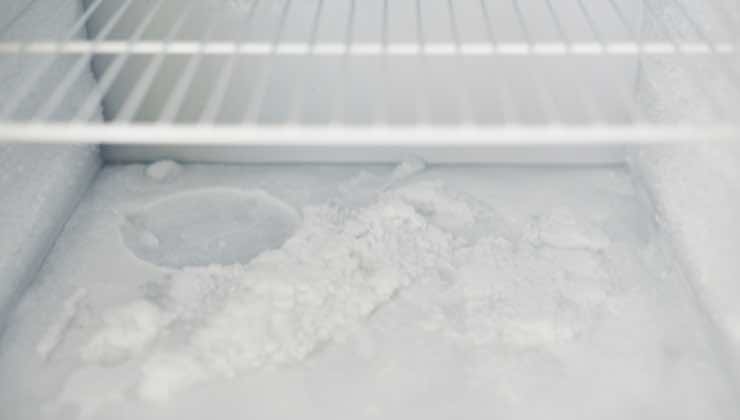 Ogni quanto va sbrinato il freezer.