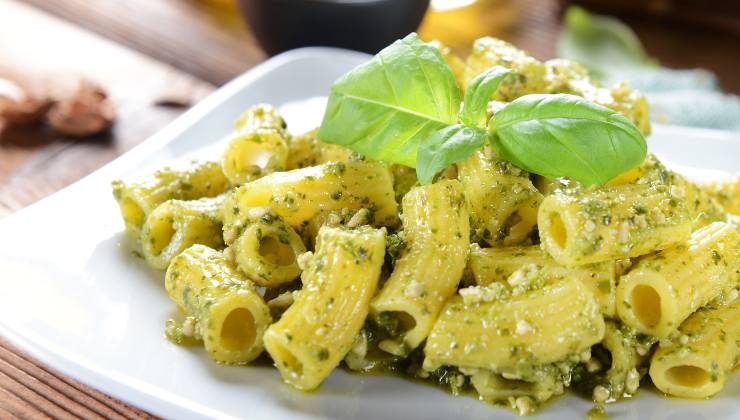 Pasta al pesto di pistacchio 