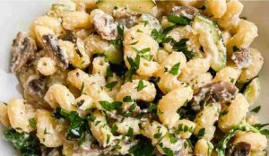 Pasta ricotta, funghi e zucchine - Ifood.it (foto Pinterest)