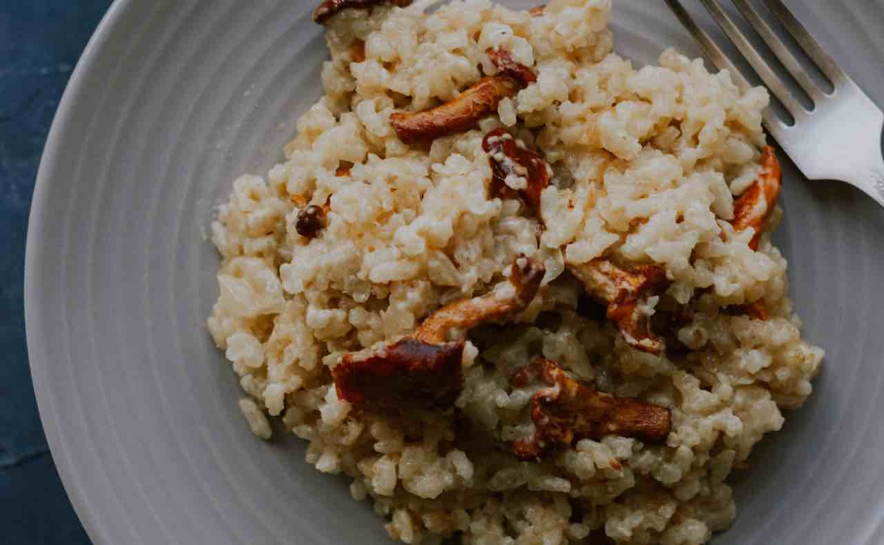 Risotto ai funghi.