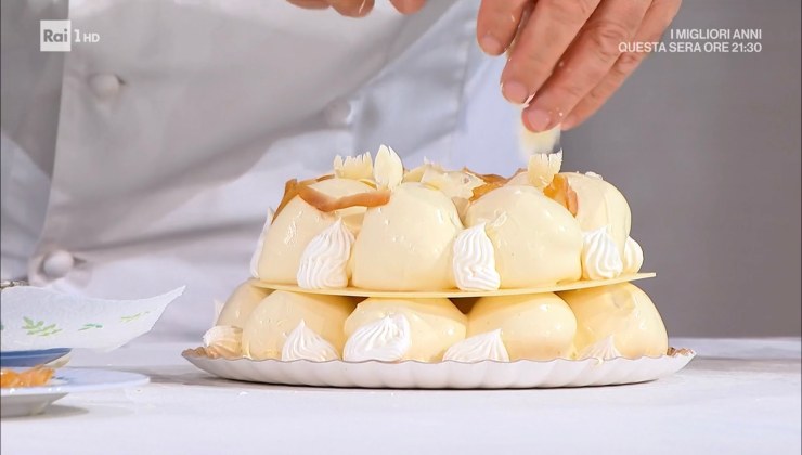 profitterol a limone ricetta-ifood