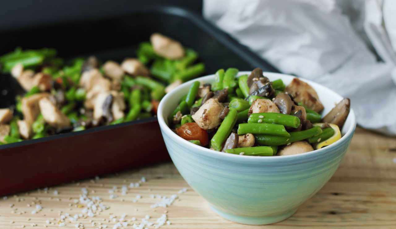 Insalata di pollo orientale ricetta