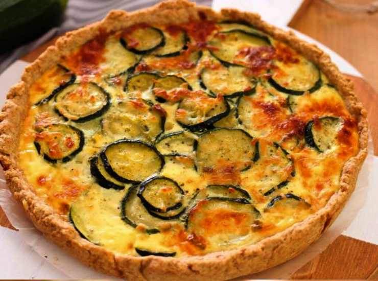 Ricetta torta salata di zucchine