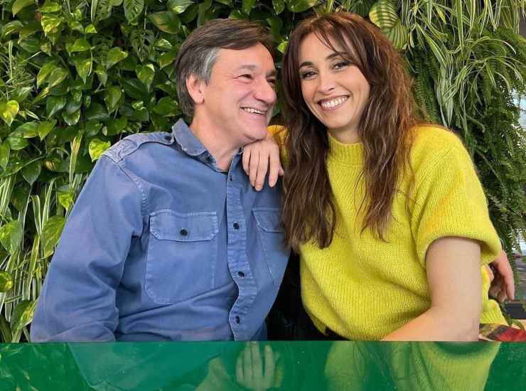 Benedetta Parodi e Fabio Caressa