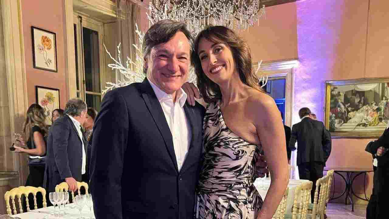 Benedetta Parodi e Fabio Caressa