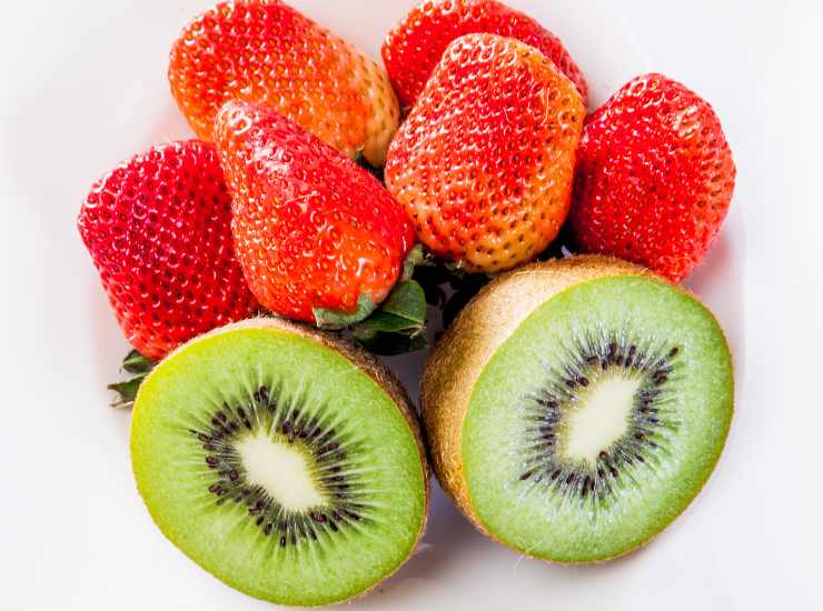 Fragole e kiwi