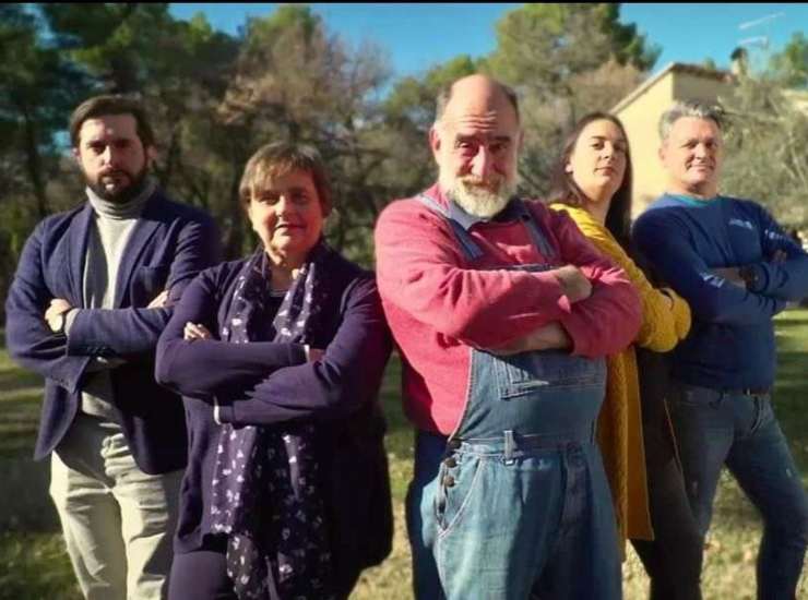 Giorgione con la famiglia