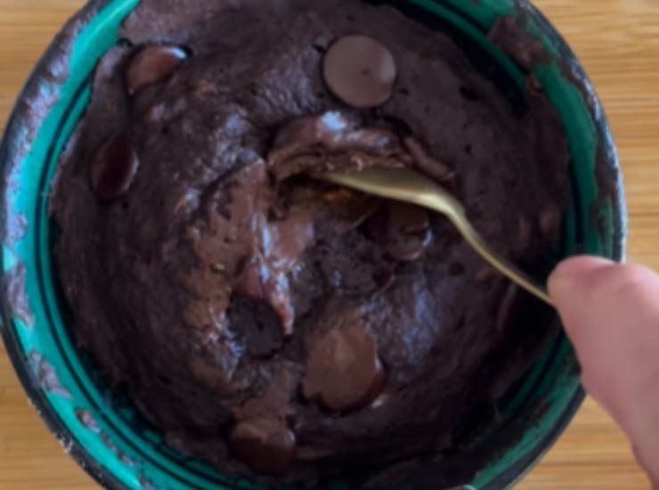 ricetta banana brownie light-ifood