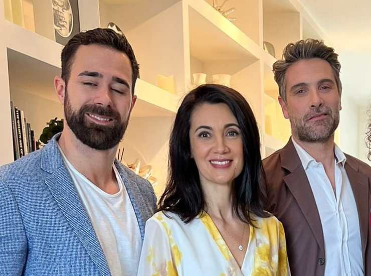 Roberto Valbuzzi, Csaba della Zorza e Luca Calvani