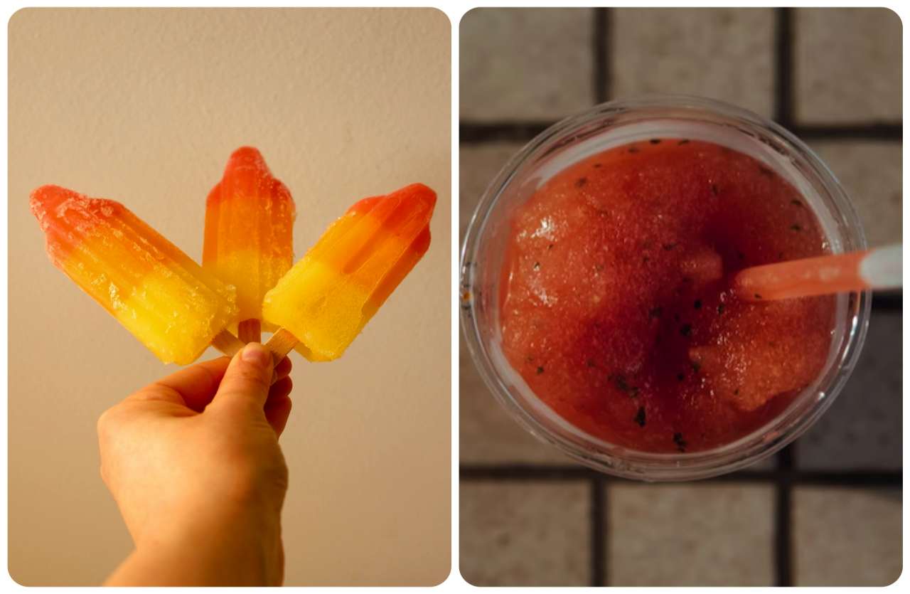 zucchero granita e ghiaccioli-ifood