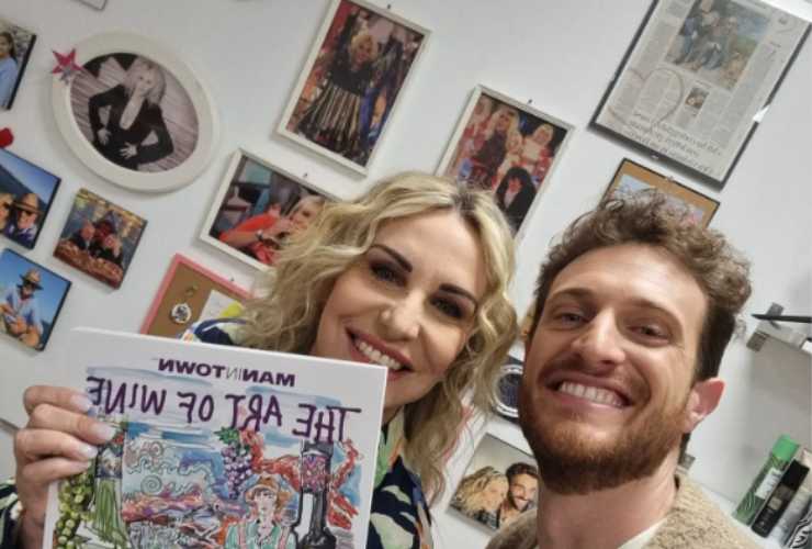 Antonella Clerici e Andrea Amadei