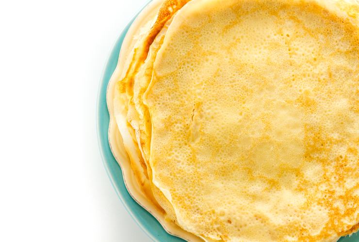 Crepes all'acqua una ricetta semplice e veloce