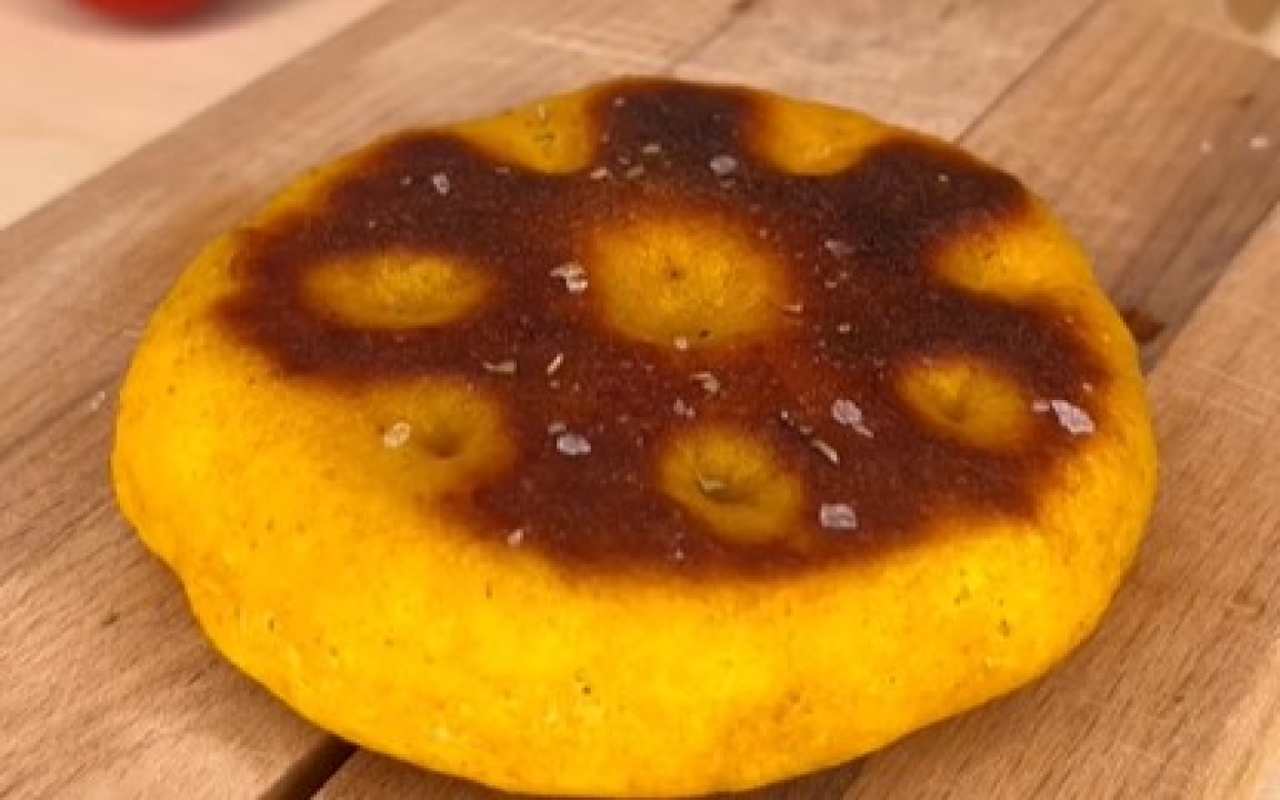 Focacce di zucca in pochissime mosse