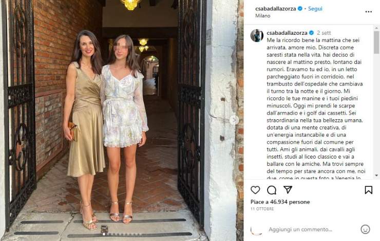 csaba compleanno figlia