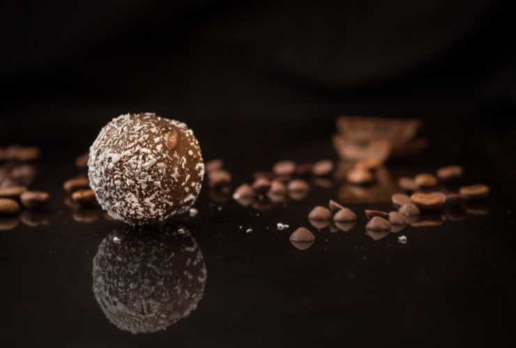 ricetta cioccolatini al cocco light