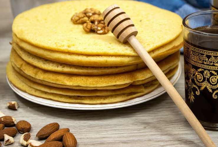 ricetta pancake alle mandorle