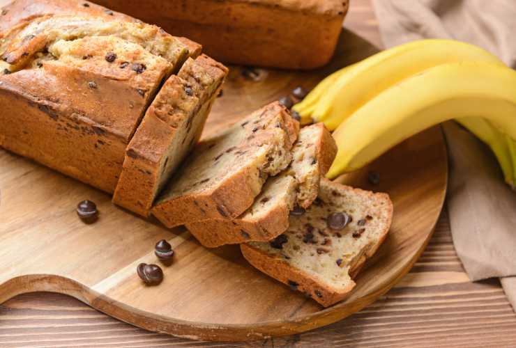 ricetta pane alla banana light