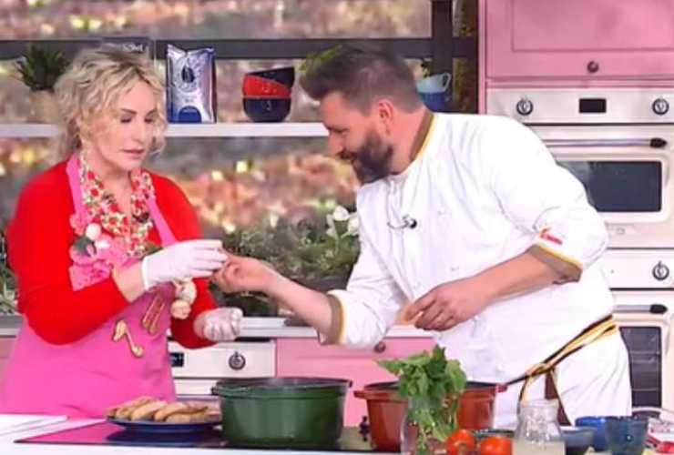 Antonella Clerici e Ivan Ricchebono