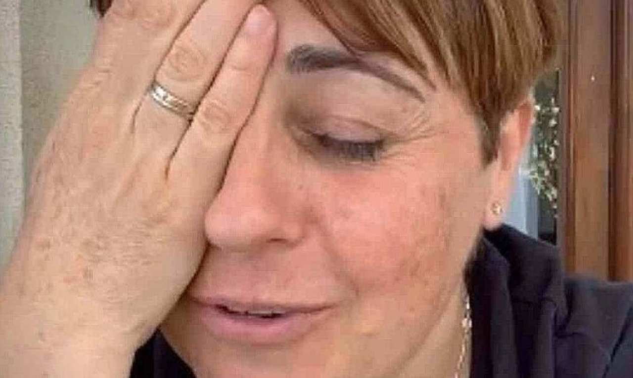 Benedetta Rossi in lacrime