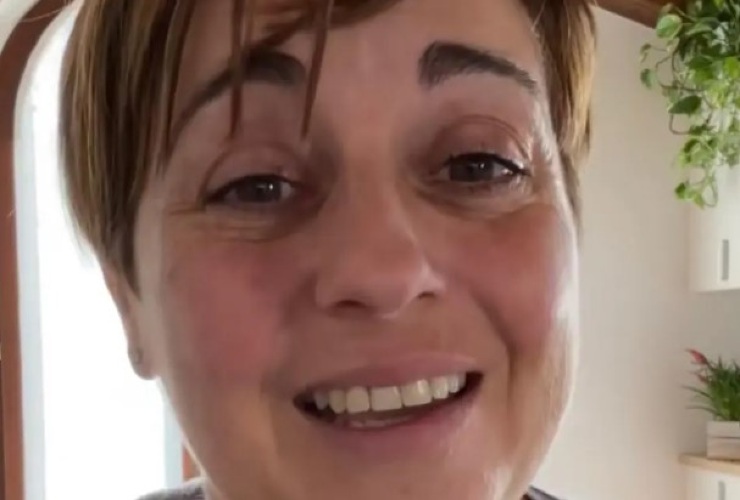 Benedetta Rossi in lacrime