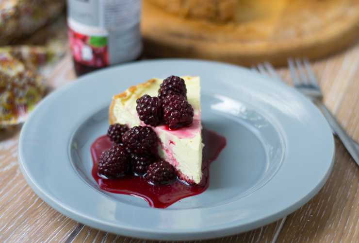 ricetta cheesecake light ai frutti di bosco