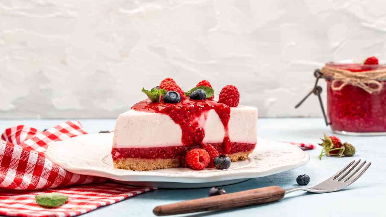 ricetta cheesecake light ai frutti di bosco