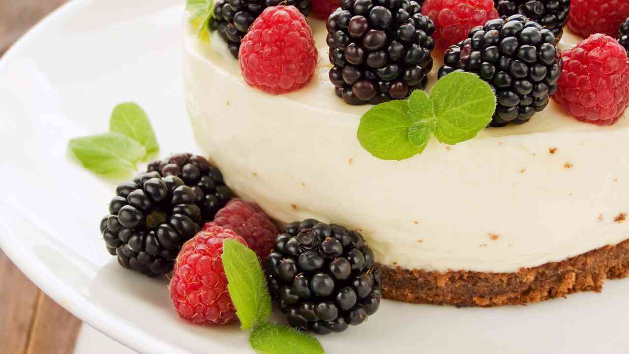 ricetta cheesecake senza cottura