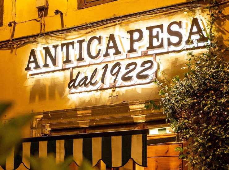 ristorante antica pesa menù