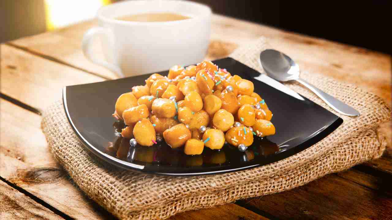 ricetta struffoli light