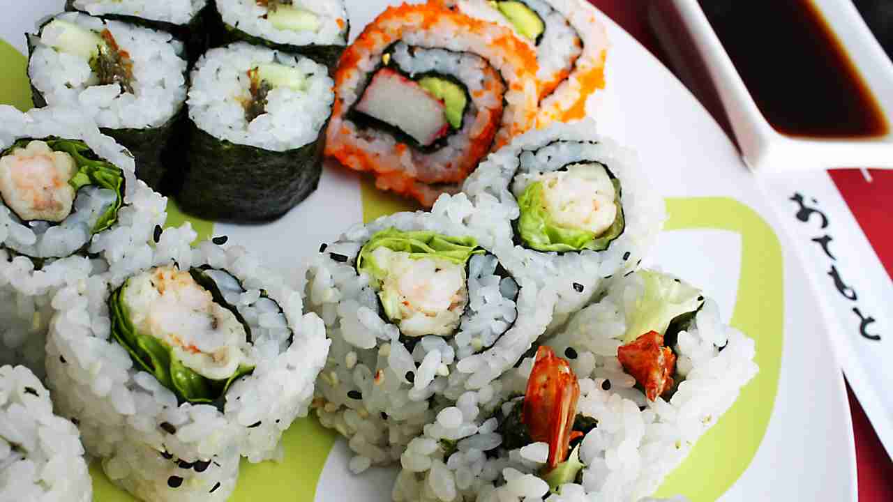 sushi a dieta