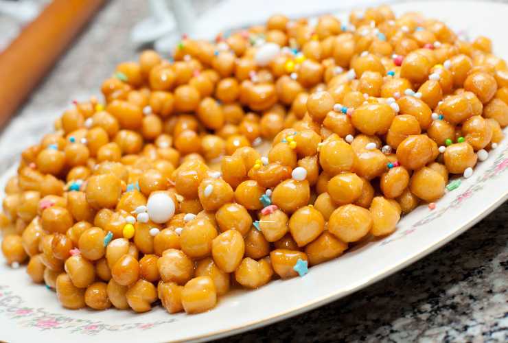 ricetta struffoli light