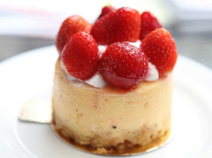 mini cheesecake fragola - ifood.it