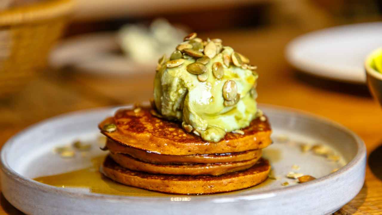 ricetta pancake pistacchio