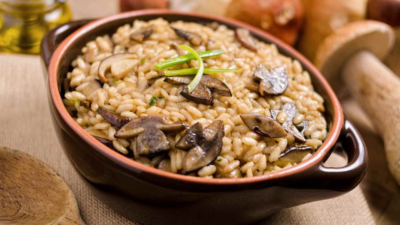 Risotto ai funghi- giovanni rana- ifood.it