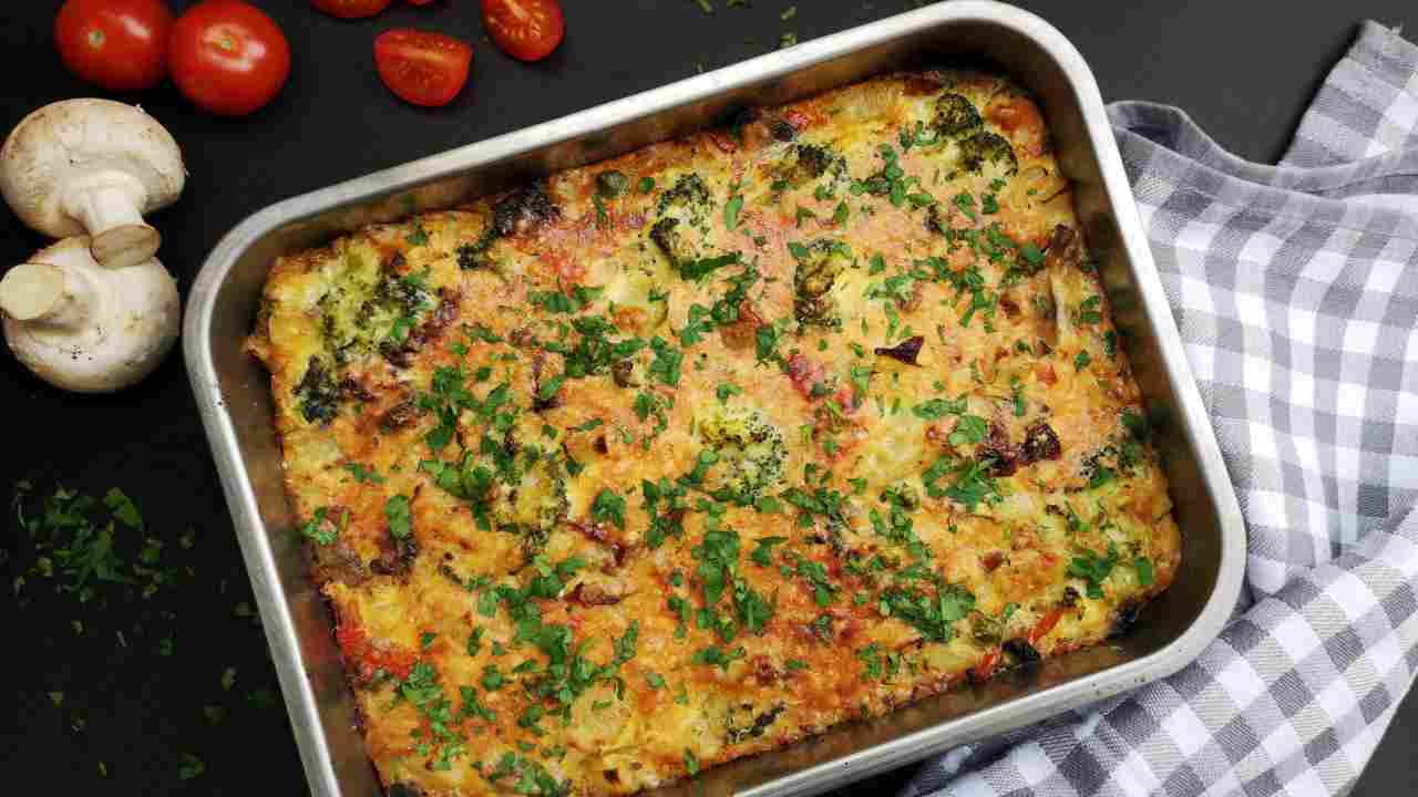 ricetta focaccia di zucchine light