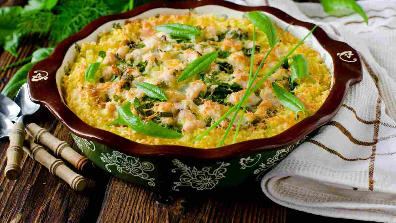 ricetta pollo gratinato con zucchine