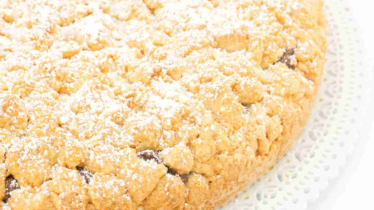 ricetta sbriciolata cookie ripiena