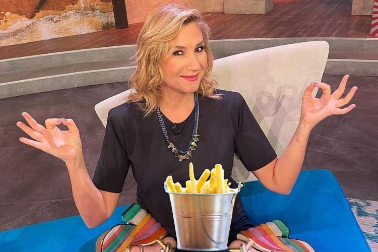 Batatas fritas e Serena Bortoni