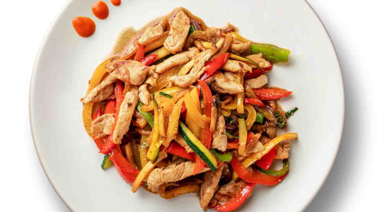 ricetta pollo con verdure light