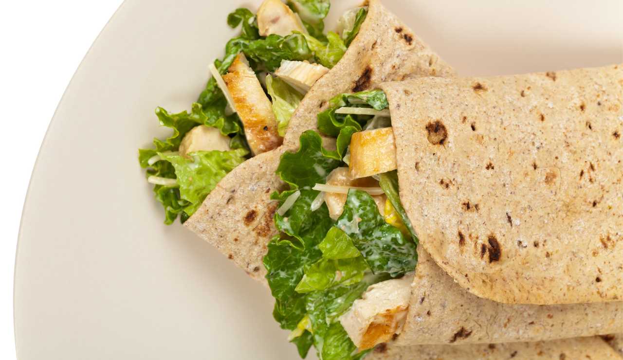 burrito light caesar salad - ifood.it