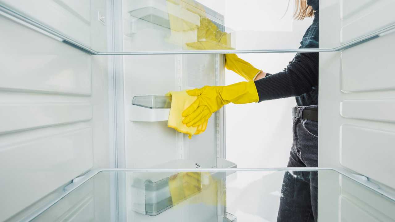 pulire frigorifero bicarbonato e aceto