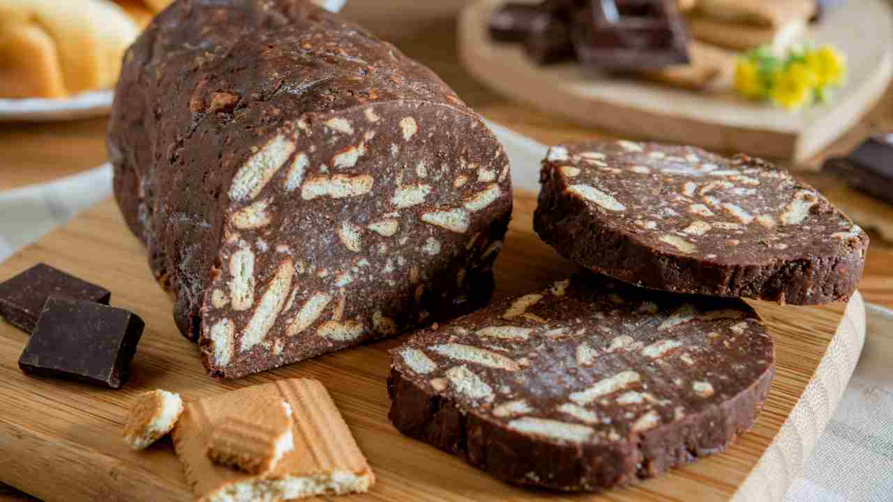 ricetta salame al cioccolato light