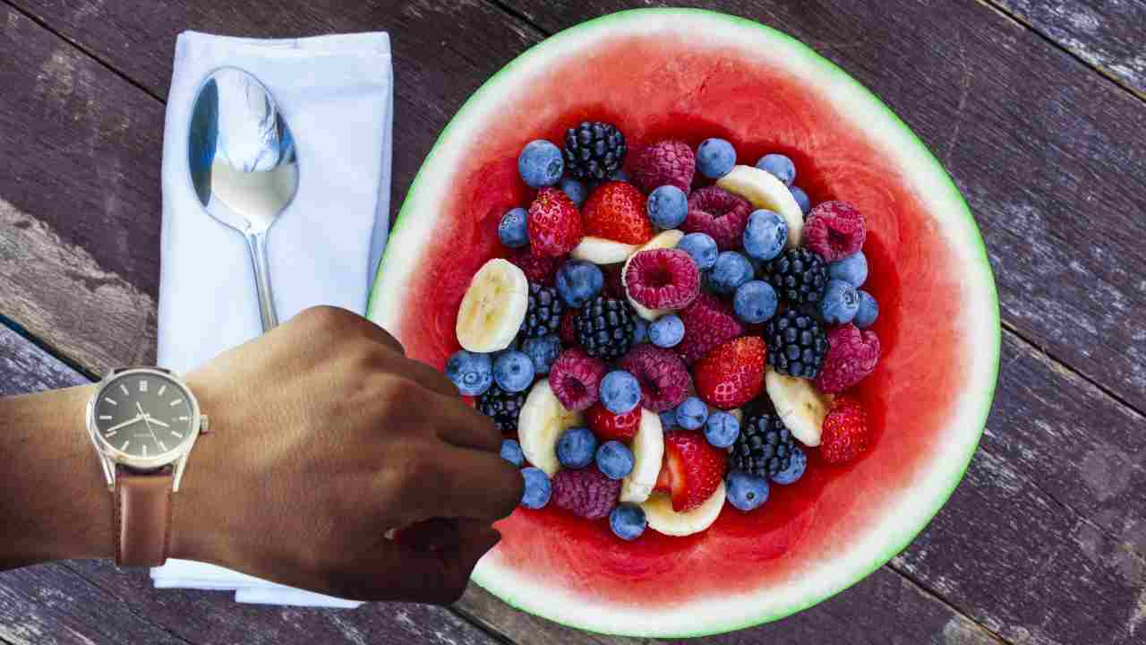 Ecco quando mangiare la frutta